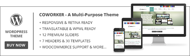 CoWorker Multipurpose Template